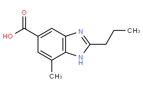 2-正丙基-4-甲基-6-羧基苯并咪唑