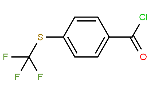 4-(trifluoromethylsulfanyl)benzoyl chloride