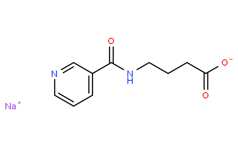 4-[(3-Pyridinylcarbonyl)amino]-butanoic acid monosodium salt