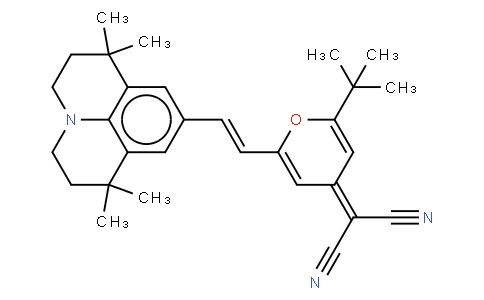 4-(Dicyanomethylene)-2-tert-butyl-6-(1,1,7,7-tetramethyljulolidin-4-yl-vinyl)-4H-pyran