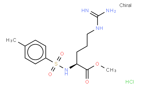 methyl (2S)-5-(diaminomethylideneamino)-2-[(4-methylphenyl)sulfonylamino]pentanoate,hydrochloride