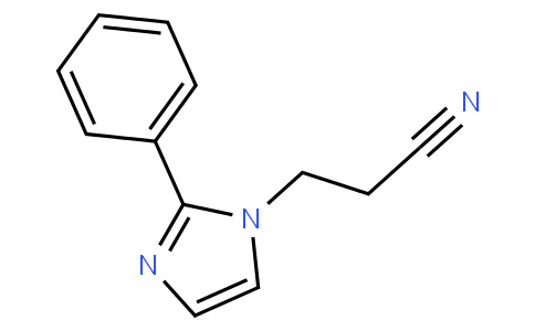 3-(2-phenylimidazol-1-yl)propanenitrile