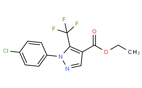 1-(4-氯苯基)-5-三氟甲基-1H-吡唑-4-羧酸乙酯