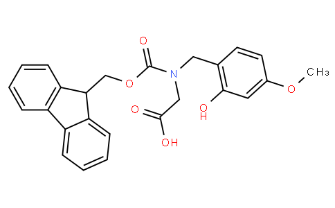 2-[9H-fluoren-9-ylmethoxycarbonyl-[(2-hydroxy-4-methoxyphenyl)methyl]amino]acetic acid
