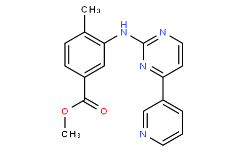 4-甲基-3-[[4-(3-吡啶基)-2-嘧啶基]氨基]苯甲酸甲酯
