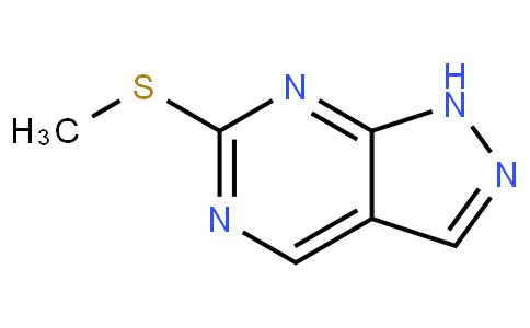 6-(甲基硫代)-1H-吡唑并[3,4-d]嘧啶