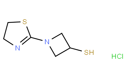1-(4,5-dihydro-1,3-thiazol-2-yl)azetidine-3-thiol,hydrochloride