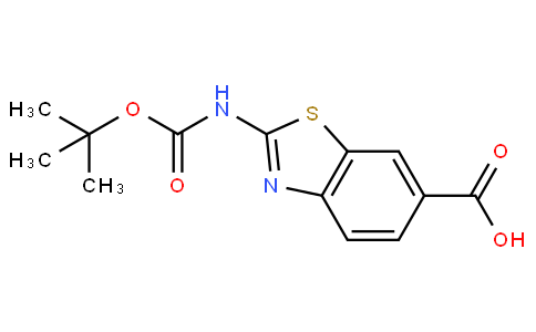 2-[(2-methylpropan-2-yl)oxycarbonylamino]-1,3-benzothiazole-6-carboxylic acid