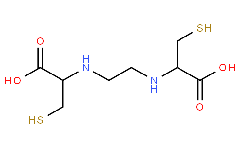2-[2-[(1-carboxy-2-sulfanylethyl)amino]ethylamino]-3-sulfanylpropanoic acid
