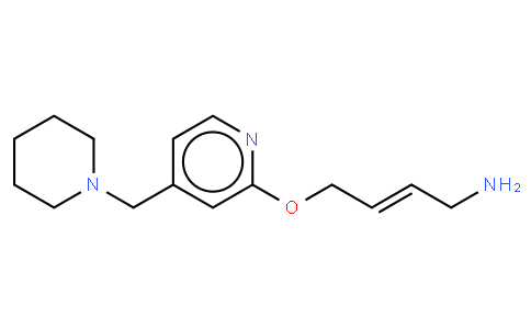 4-[4-(Piperidinomethyl)pyridyl-2-oxy]-cis-2-butenamine