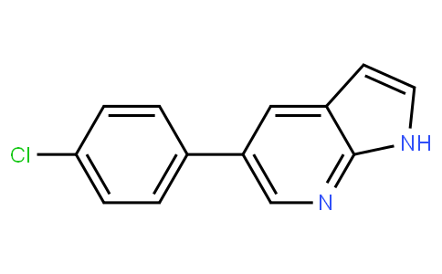 5-(4-氯苯基)-1H-吡咯并[2,3-b]吡啶