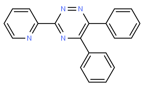 3-(2-PYRIDYL)-5,6-DIPHENYL-1,2,4-TRIAZINE