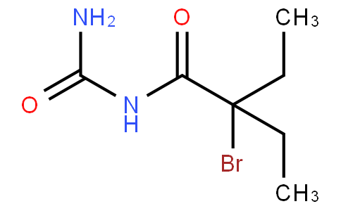 2-bromo-N-carbamoyl-2-ethylbutanamide
