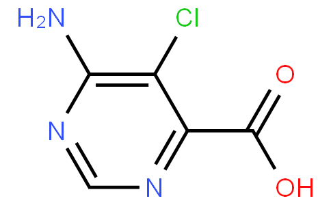 6-Amino-5-chloro-4-pyrimidinecarboxylic acid
