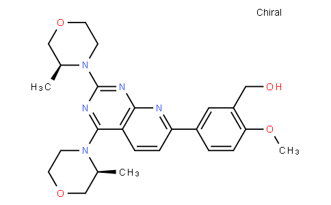 (5-(2,4-Bis((S)-3-methylmorpholino)pyrido[2,3-d]pyrimidin-7-yl)-2-methoxyphenyl)methanol