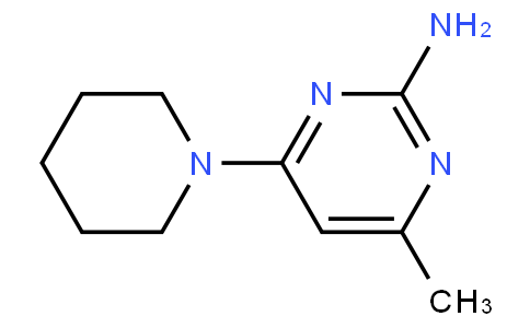 2-Amino-4-piperidino-6-methylpyrimidine