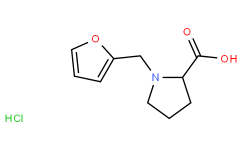 1-(Furan-2-ylmethyl)pyrrolidine-2-carboxylic acid hydrochloride