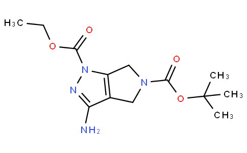 5-Boc-3-amino-4,6-dihydropyrrolo[3,4-c]pyrazole-1-carboxylic acid ethyl ester