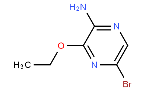 2-Amino-5-bromo-3-ethoxypyrazine