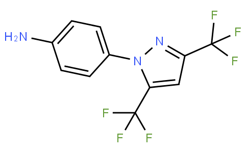 4-(3,5-Bis(trifluoromethyl)-1H-pyrazol-1-yl)phenylamine