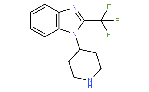1-(4-Piperidinyl)-2-(trifluoromethyl)-1H-benzimidazole