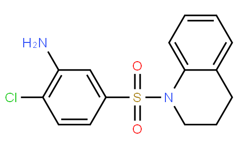 1-(3-Amino-4-chlorobenzenesulfonyl)-1,2,3,4-tetrahydroquinoline