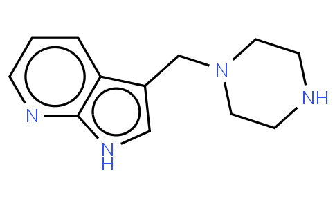 3-(1-Piperazinylmethyl)-1H-pyrrolo[2,3-b]pyridine