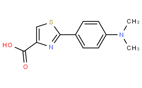 2-(4-dimethylaminophenyl)-1,3-thiazole-4-carboxylic acid