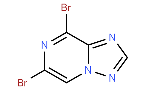 6,8-Dibromo[1,2,4]triazolo[1,5-a]pyrazine