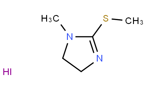 1-Methyl-2-(methylthio)-4,5-dihydro-1H-imidazole hydroiodide