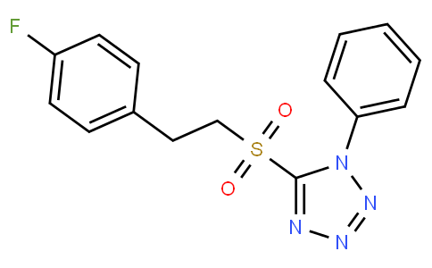 5-(4-Fluorophenethylsulfonyl)-1-phenyl-1H-tetrazole