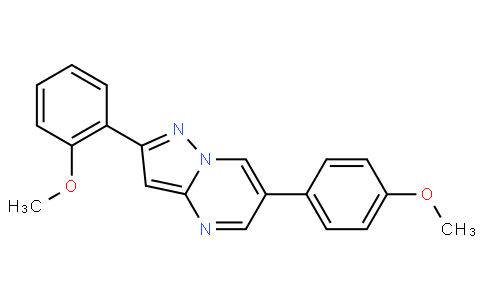 2-(2-METHOXY-PHENYL)-6-(4-METHOXY-PHENYL)-PYRAZOLO[1,5-A]PYRIMIDINE