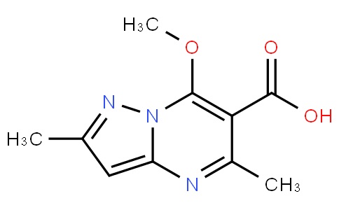 7-METHOXY-2,5-DIMETHYLPYRAZOLO[1,5-A]PYRIMIDINE-6-CARBOXYLIC ACID