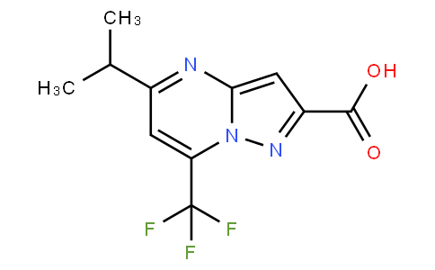 5-ISOPROPYL-7-TRIFLUOROMETHYL-PYRAZOLO-[1,5-A]PYRIMIDINE-2-CARBOXYLIC ACID