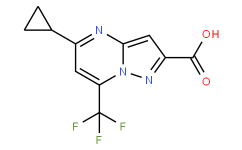 5-CYCLOPROPYL-7-(TRIFLUOROMETHYL)PYRAZOLO[1,5-A]PYRIMIDINE-2-CARBOXYLIC ACID