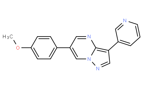 6-(4-METHOXY-PHENYL)-3-PYRIDIN-3-YL-PYRAZOLO[1,5-A]PYRIMIDINE