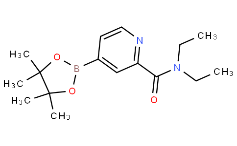 N,N-DIETHYL-4-(4,4,5,5-TETRAMETHYL-1,3,2-DIOXABOROLAN-2-YL)PICOLINAMIDE