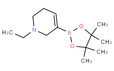 1-ethyl-5-(4,4,5,5-tetramethyl-1,3,2-dioxaborolan-2-yl)-1,2,3,6-tetrahydropyridine
