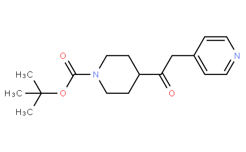 1-BOC-4-(2-PYRIDIN-4-YL-ACETYL)-PIPERIDINE