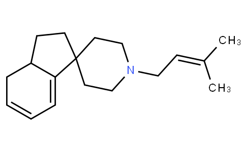 3,4-DIHYDRO-1'-(3-METHYLBUT-2-ENYL)SPIRO(1H-INDENE-1,4'-PIPERIDINE)