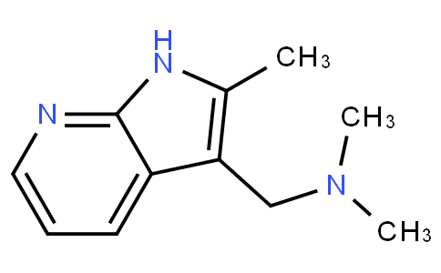 N,N-dimethyl(2-methyl-1H-pyrrolo[2,3-b]pyridin-3-yl)methanamine
