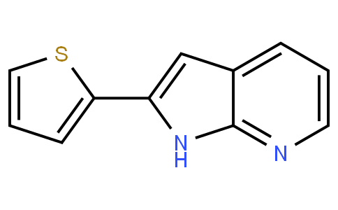 1H-PYRROLO[2,3-B]PYRIDINE, 2-(2-THIENYL)-