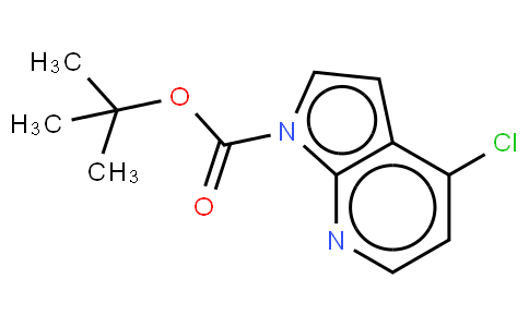 1H-PYRROLO[2,3-B]PYRIDINE-1-CARBOXYLIC ACID,4-CHLORO-, 1,1-DIMETHYLETHYL ESTER