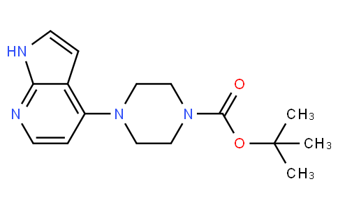 TERT-BUTYL 4-(1H-PYRROLO[2,3-B]PYRIDIN-4-YL)PIPERAZINE-1-CARBOXYLATE
