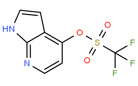 1H-PYRROLO[2,3-B]PYRIDIN-4-YL TRIFLUOROMETHANESULFONATE