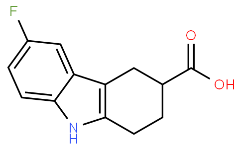 6-FLUORO-2,3,4,9-TETRAHYDRO-1H-CARBAZOLE-3-CARBOXYLIC ACID