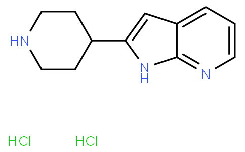 2-(piperidin-4-yl)-1H-pyrrolo[2,3-b]pyridine dihydrochloride