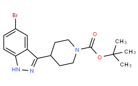 tert-butyl 4-(5-bromo-1H-indazol-3-yl)piperidine-1-carboxylate