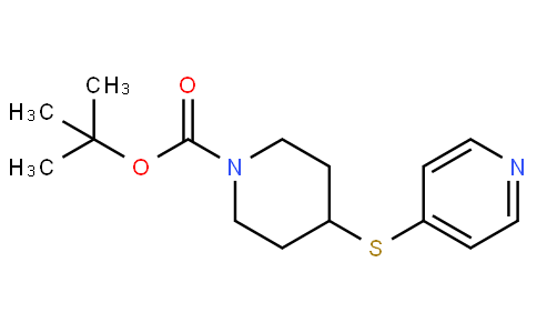 4-(Pyridin-4-ylsulfanyl)-piperidine-1-carboxylic acid tert-butyl ester
