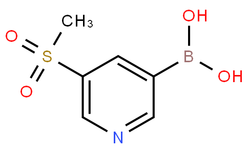 5-(Methylsulfonyl)pyridine-3-boronic acid